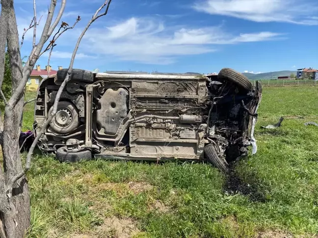 Elazığ'da Otomobil Devrildi: 5 Yaralı