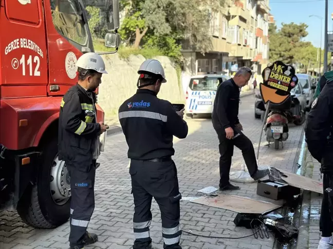Sinop'ta İşyerinde Yangın