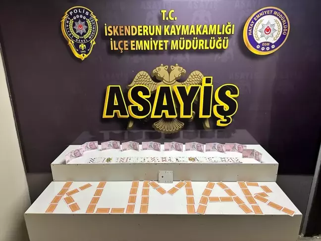 İskenderun'da Kumar Operasyonu: 3 Kişiye Ceza