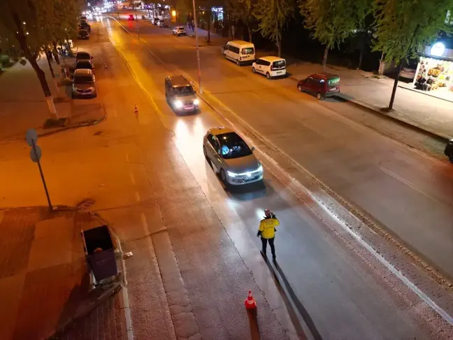 İnegöl'de Polis Ekiplerinden Güven ve Huzur Uygulaması