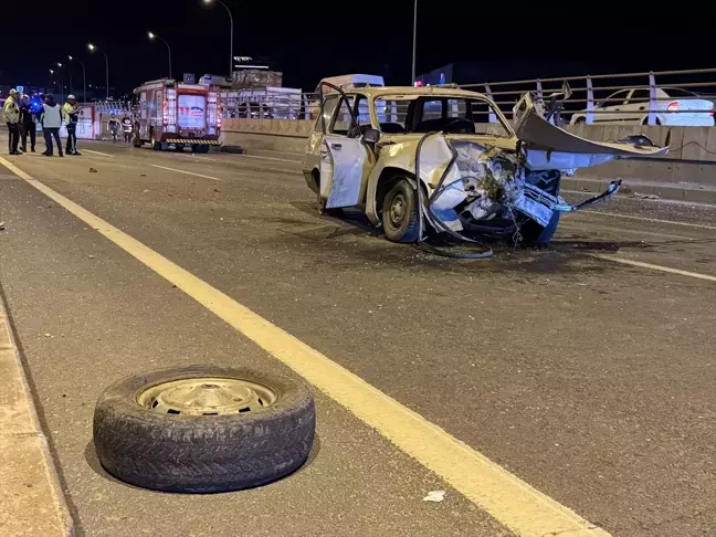 Kahramanmaraş'ta Trafik Kazası: 1 Yaralı