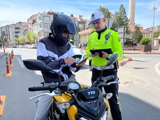 Hayrabolu'da Motosiklet Denetimleri ve Kazalar