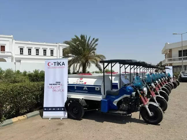 TİKA, Sudan'daki Ailelere Su Tankeri Temin Etti