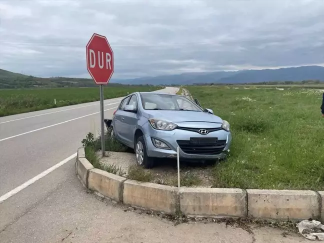 Tokat'ta Trafik Kazası: İki Yaralı