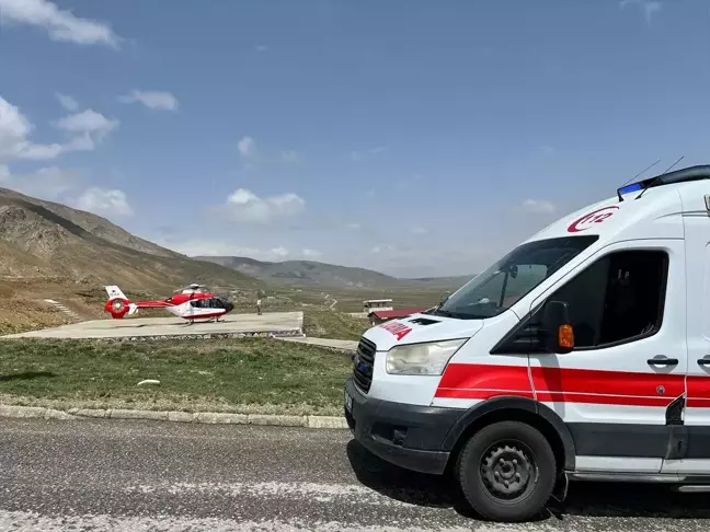 Ambulans Helikopterle Hastaneye Sevk