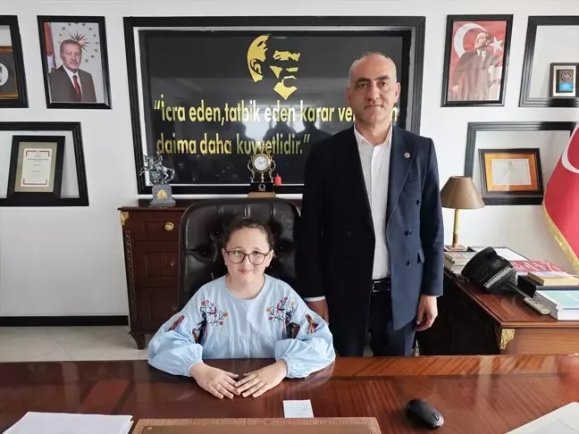 Çocuklar 23 Nisan'da Makam Koltuklarına Oturdu