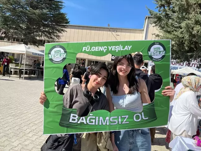 Yeşilay, Fırat Üniversitesi 50. Yıl Etkinliklerinde Bilgilendirme Stantı Açtı