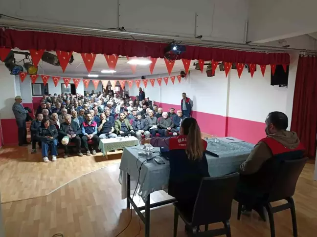 Hekimhan'da Don Olayının Ardından Tarım Üreticilerine Bilgilendirme Toplantısı