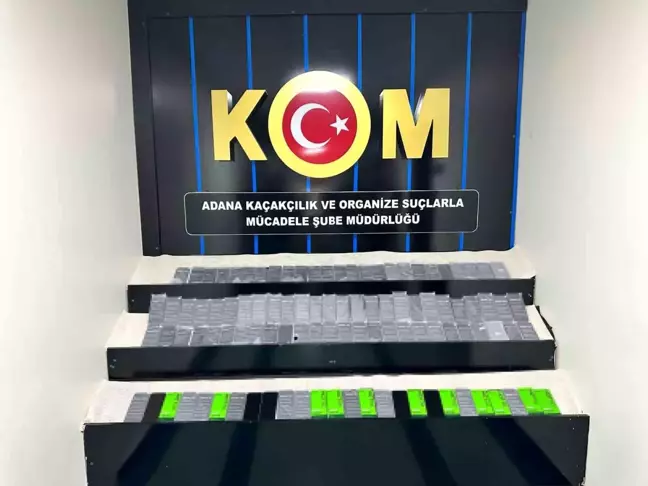 Adana'da 5 Milyon TL Değerinde Kaçak Telefon Operasyonu