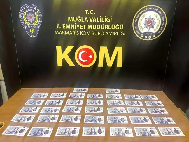 Marmaris'te Sahte Pound ile Yakalanan İngiliz Turist Sınır Dışı Edildi