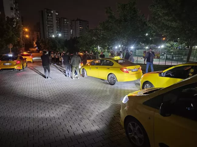 Taksi Sürücüsüne Korsan Taksi Saldırısı