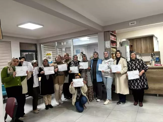 Kadınlara Yönelik Mantar Yetiştiriciliği Kursu Tamamlandı