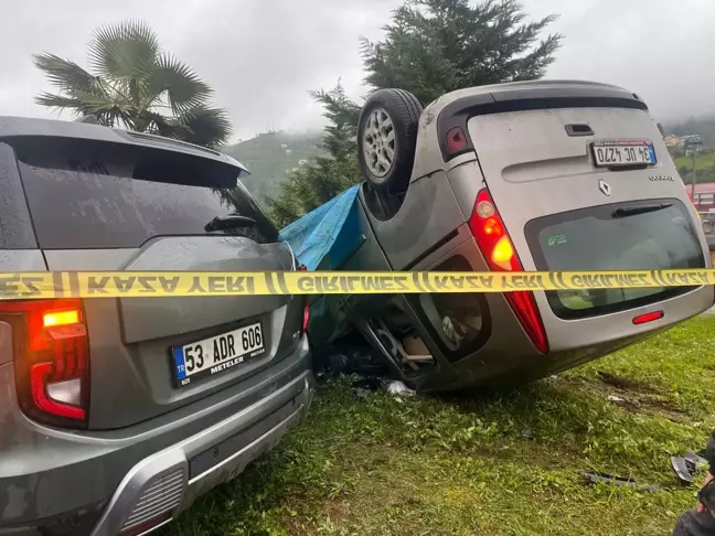 Rize'de Trafik Kazası: 65 Yaşındaki Sürücü Hayatını Kaybetti