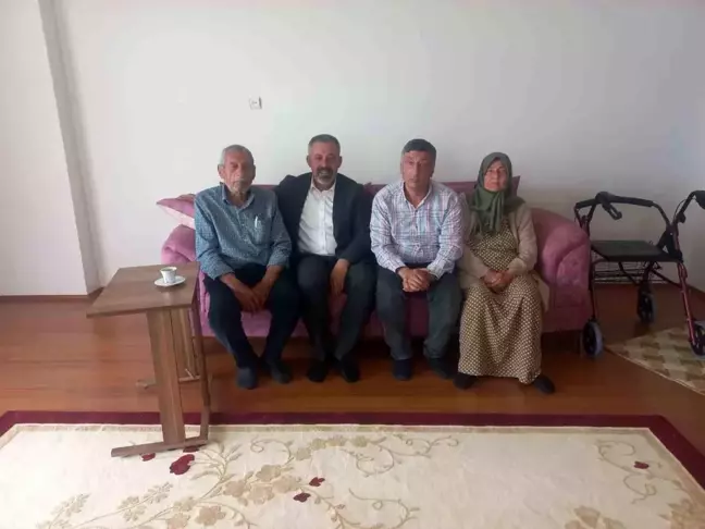 DİKO Başkanı Yüksel'den Ümit Özdal'ın Ailesine Ziyaret