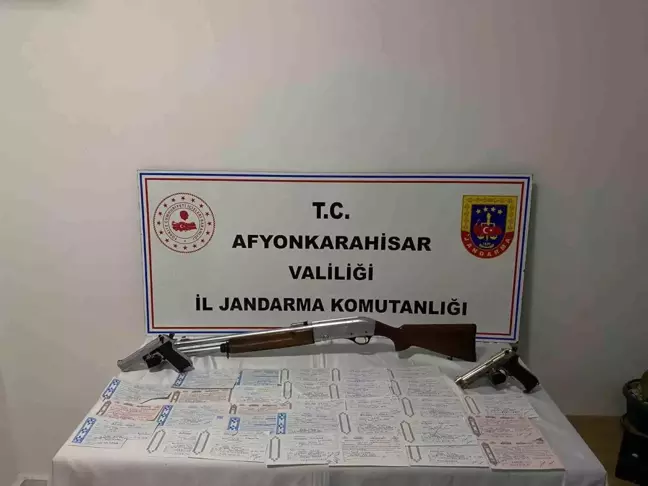 Afyonkarahisar'da Tefecilere Operasyon: İki Gözaltı