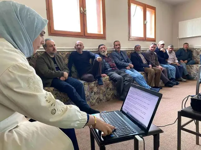 Bayburt'ta Çiftçilere Sulama ve Tarım Sigortası Eğitimi