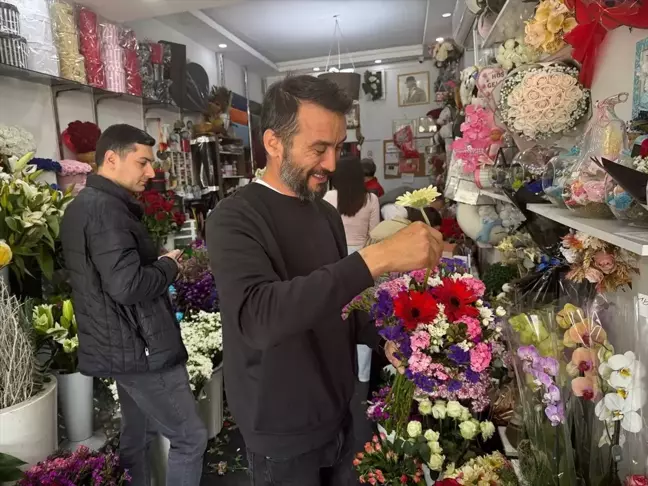 Anneler Günü'nde Çiçekçilere Yoğun İlgi
