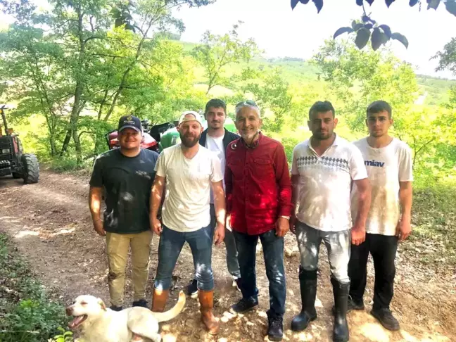 Düzce'de Köylüler Karaca Yavrularını Kurtardı