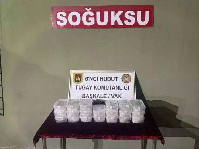 Van Hudut Hattında 22 Kilo Uyuşturucu Ele Geçirildi