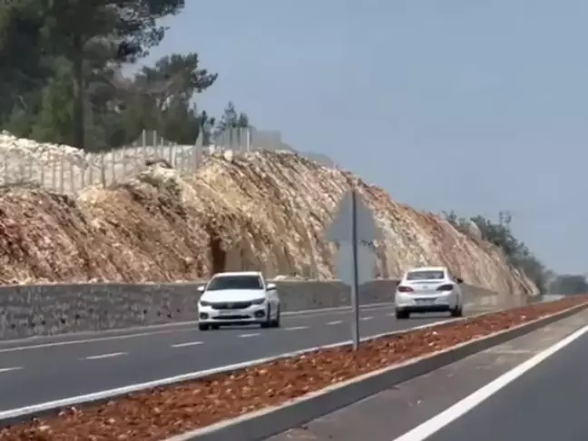 Erdemli'de Ters Yönde Araç Kullanan Sürücüye Ceza