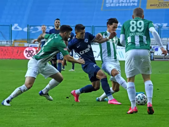 Konyaspor, geriye düştüğü maçta Kasımpaşa'yı 2-1 mağlup etti