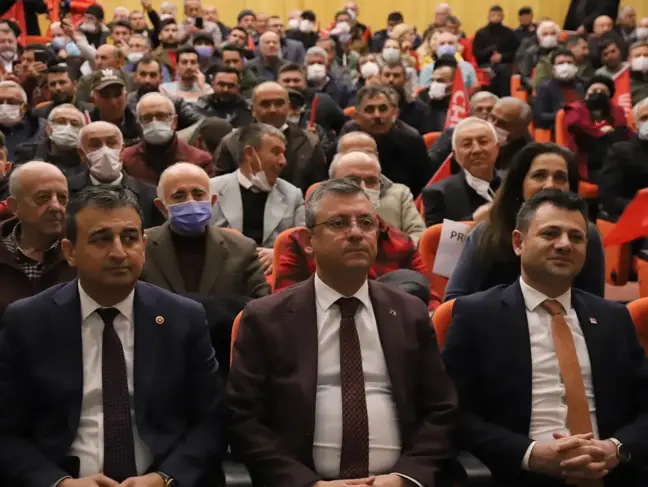 CHP Grup Başkanvekili Özel, Aksaray'da İl Danışma Kurulu Toplantısında konuştu