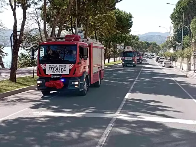 Son dakika haberleri... Ordu'da İtfaiye Haftası kutlandı