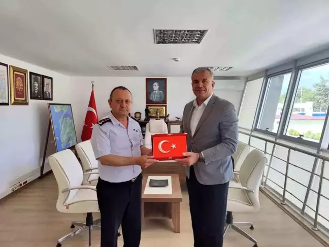Karabiga Belediye Başkanı Ahmet Elbi Çanakkale'ye ziyarette bulundu
