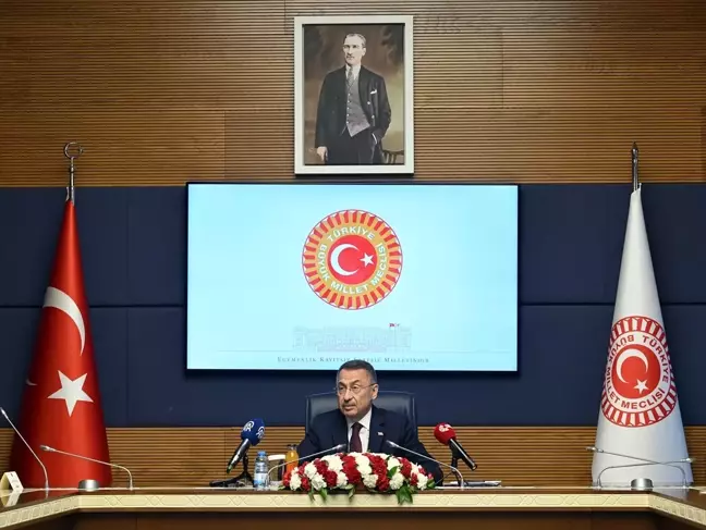 Dışişleri Komisyonu Başkanı Fuat Oktay, İngiltere heyetini kabul etti