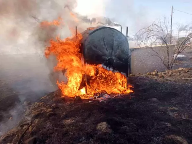 Burdur'da Ardı Ardına Çıkan Yangınlarda 60 Dekar Arazi ve Birçok Malzeme Kül Oldu