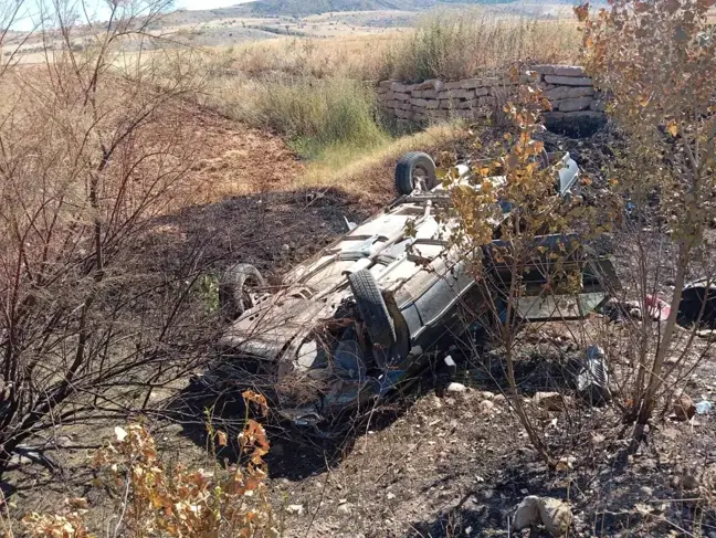 Yozgat'ta meydana gelen kazada 2 kişi yaralandı