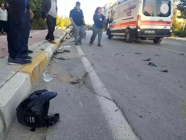 Antalya'da Trafik Kazasında Motosiklet Sürücüsü Hayatını Kaybetti