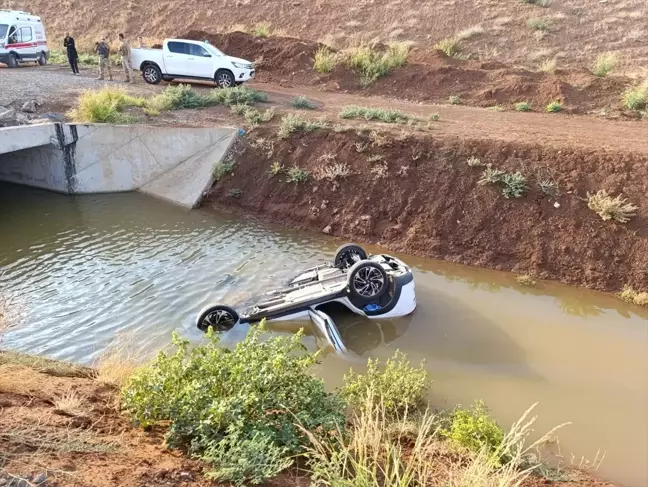 Mardin'de Sulama Kanalına Düşen Otomobilde 3 Kişi Hayatını Kaybetti