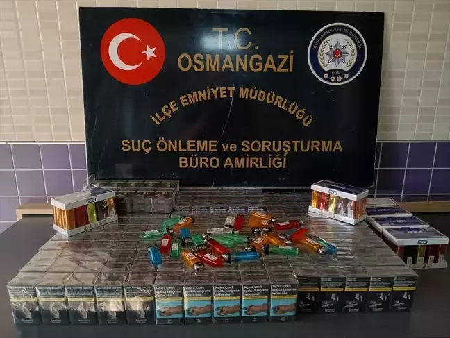 Bursa'da Sigara Hırsızlığı Olayı Kurgulandı, Polis Aydınlattı