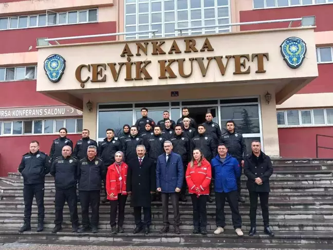 Ankara İl Emniyet Müdürü Dinç, Kan Bağışına Destek Verdi