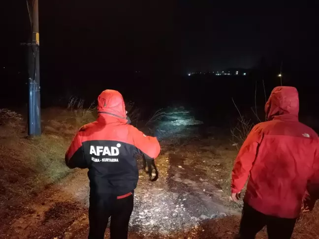 Tekirdağ'da Sağanak Yağış Dereleri Taşırdı