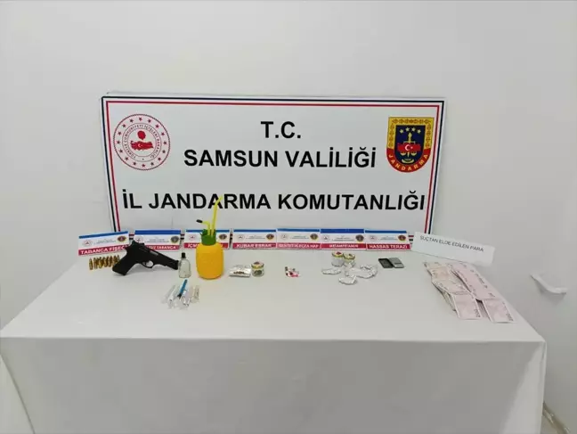 Samsun'da Uyuşturucu Operasyonu: 3 Gözaltı