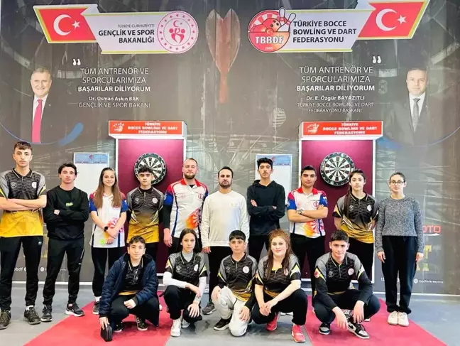 Elazığlı Sporcu Dart Şampiyonu Oldu