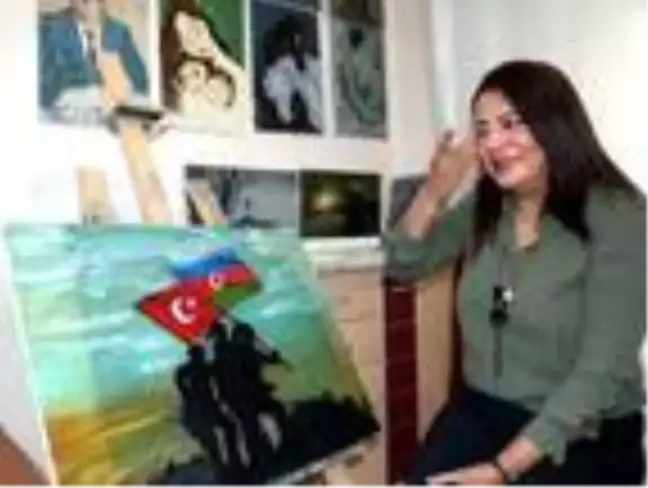 Azerbaycan'ın, Ermenistan'a karşı cephe zaferini sanata dönüştürdü