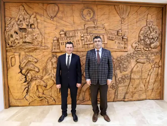 Nevşehir İl Tarım Müdürü Memiş'ten Rektör Aktekin'e Ziyaret