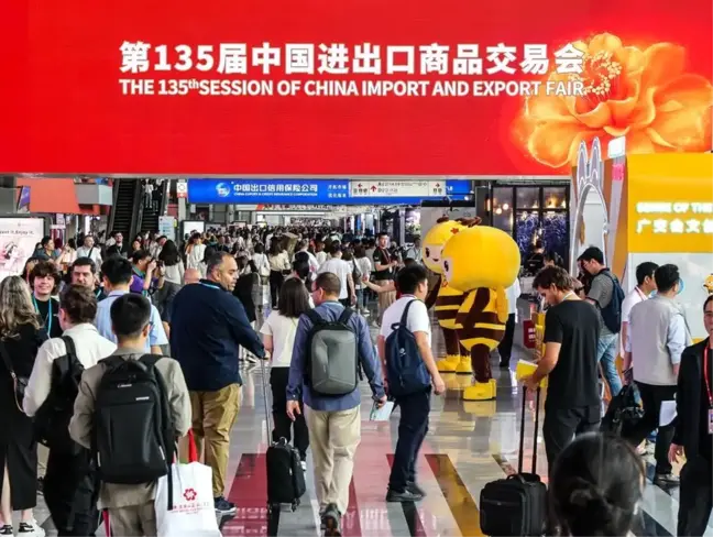 Çin İthalat ve İhracat Fuarı Guangzhou'da Başladı