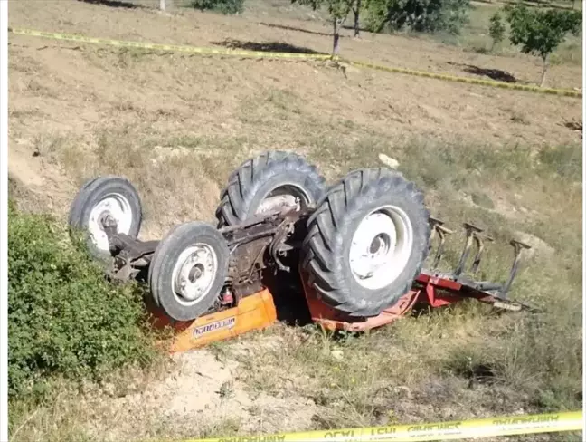 Nevşehir'de traktör devrildi: 1 ölü, 1 yaralı