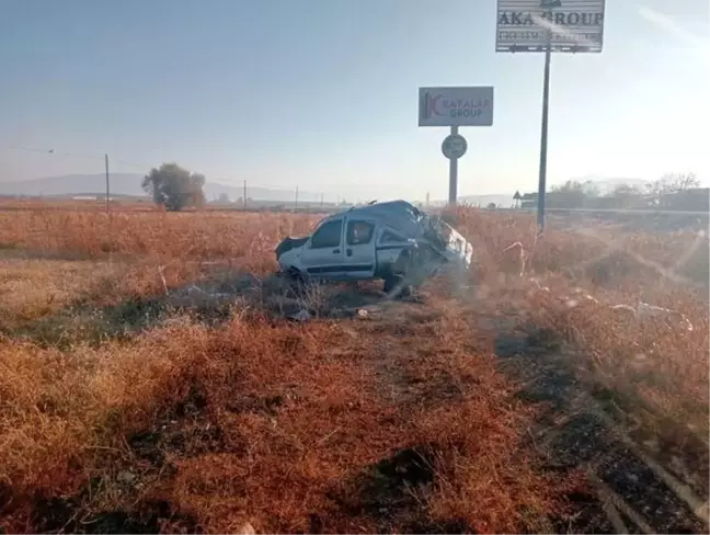 Burdur'da Trafik Kazası: 1 Ölü, 3 Yaralı