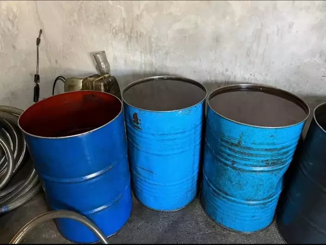 Adana'da 550 Litre Kaçak Akaryakıt Ele Geçirildi