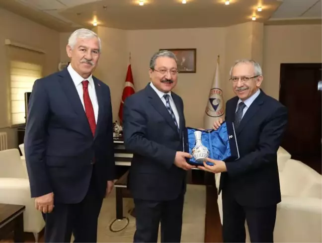 MEB Müsteşar Yardımcısı Prof. Dr. Bilgili'den Erü Rektörü Güven'e Ziyaret