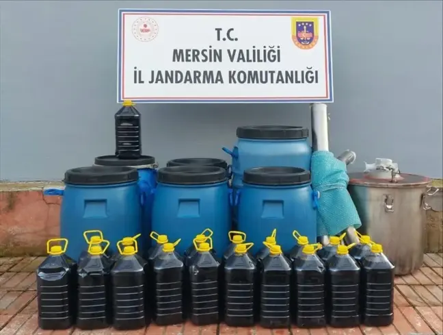 Mersin'de 420 Litre Sahte İçki Ele Geçirildi