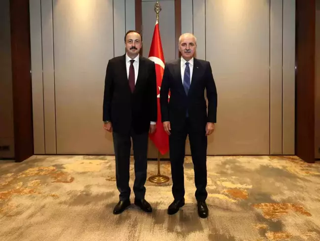 TBMM Başkanı Numan Kurtulmuş, Kuzey Makedonya'da Büyükelçiliği Ziyaret Etti