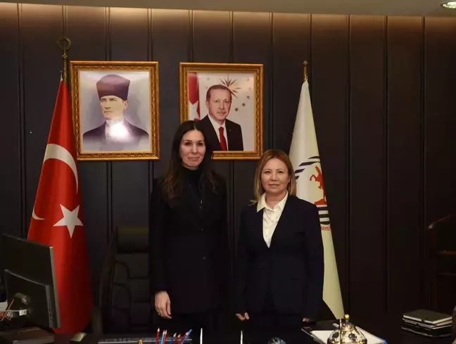 Çiğdem Karaaslan'dan Prof. Dr. Fatma Aydın'a Hayırlı Olsun Ziyareti