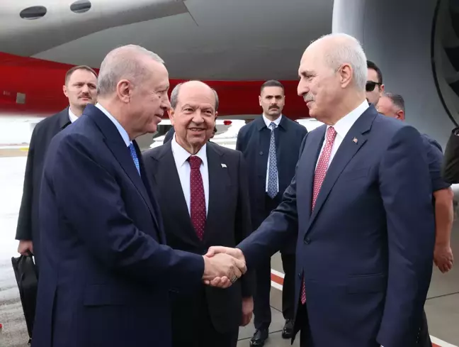 Cumhurbaşkanı Erdoğan KKTC'ye Ulaştı
