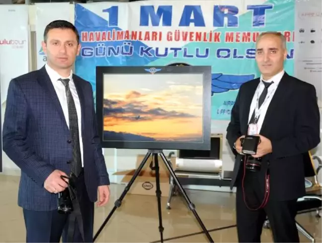 Trabzon Havalimanı'nda Güvenlik Görevlilerinden Fotoğraf Sergisi